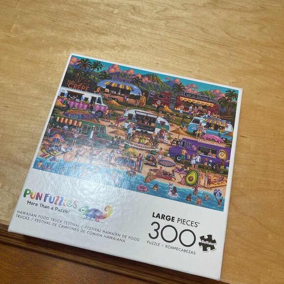 Buffalo Games - Hawaiian Food Truck Festival - 300 Piece Puzzle - Picture 1 of 5
